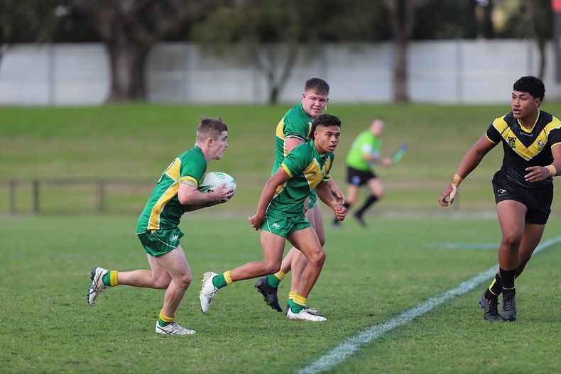 Peter Mulholland Schoolboy Cup Rnd 3 HUNTER SHS v BASS HS