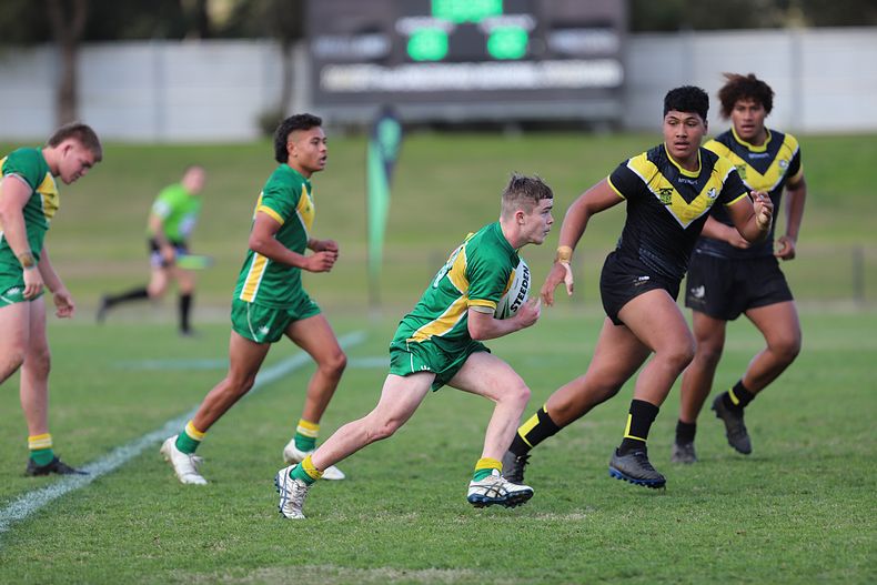 Peter Mulholland Schoolboy Cup Rnd 3 HUNTER SHS v BASS HS