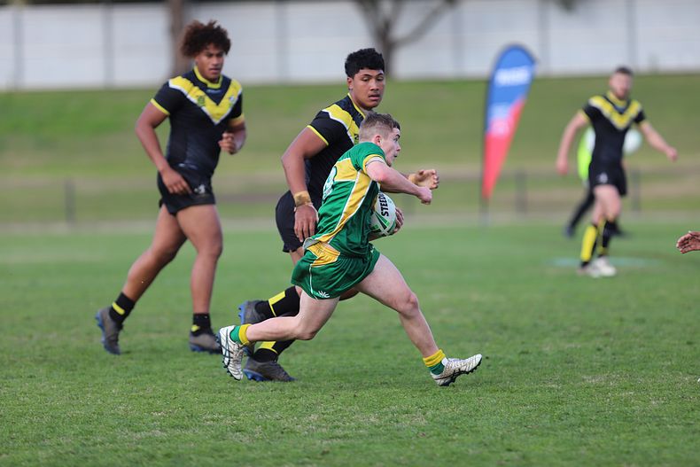 Peter Mulholland Schoolboy Cup Rnd 3 HUNTER SHS v BASS HS