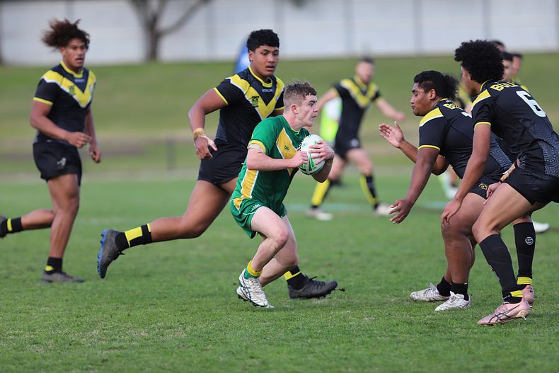 Peter Mulholland Schoolboy Cup Rnd 3 HUNTER SHS v BASS HS