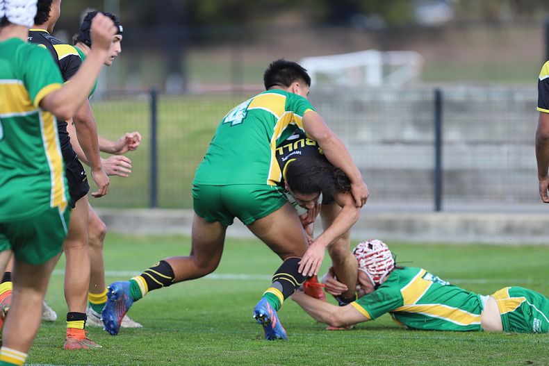 Peter Mulholland Schoolboy Cup Rnd 3 HUNTER SHS v BASS HS