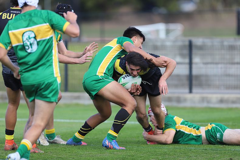 Peter Mulholland Schoolboy Cup Rnd 3 HUNTER SHS v BASS HS