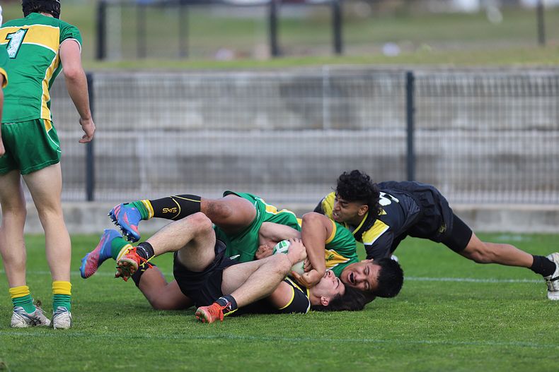 Peter Mulholland Schoolboy Cup Rnd 3 HUNTER SHS v BASS HS