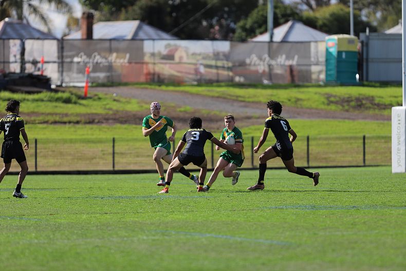 Peter Mulholland Schoolboy Cup Rnd 3 HUNTER SHS v BASS HS