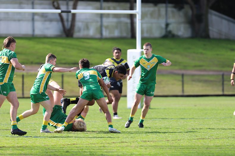 Peter Mulholland Schoolboy Cup Rnd 3 HUNTER SHS v BASS HS