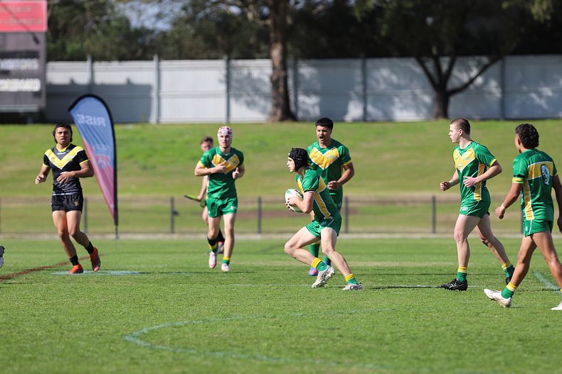 Peter Mulholland Schoolboy Cup Rnd 3 HUNTER SHS v BASS HS