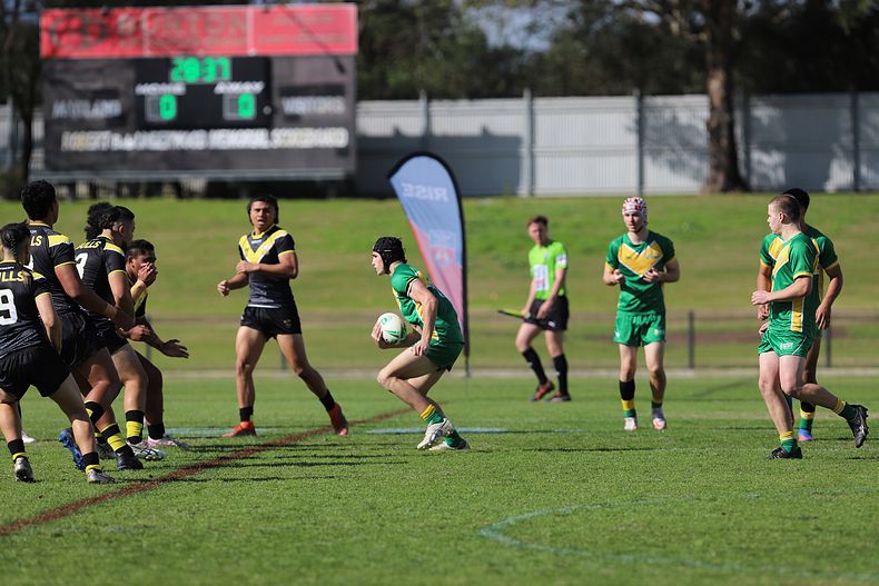 Peter Mulholland Schoolboy Cup Rnd 3 HUNTER SHS v BASS HS