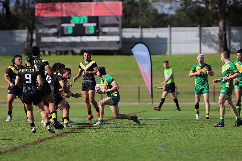 Peter Mulholland Schoolboy Cup Rnd 3 HUNTER SHS v BASS HS