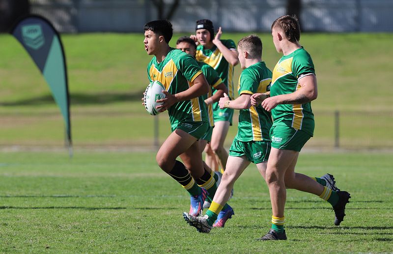 Peter Mulholland Schoolboy Cup Rnd 3 HUNTER SHS v BASS HS