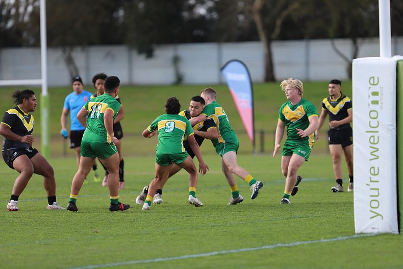Peter Mulholland Schoolboy Cup Rnd 3 HUNTER SHS v BASS HS