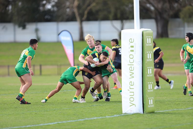Peter Mulholland Schoolboy Cup Rnd 3 HUNTER SHS v BASS HS