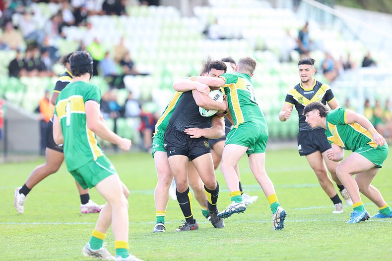 Peter Mulholland Schoolboy Cup Rnd 3 HUNTER SHS v BASS HS