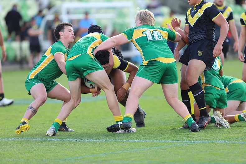 Peter Mulholland Schoolboy Cup Rnd 3 HUNTER SHS v BASS HS