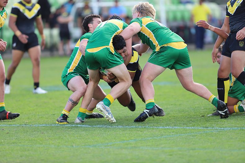 Peter Mulholland Schoolboy Cup Rnd 3 HUNTER SHS v BASS HS