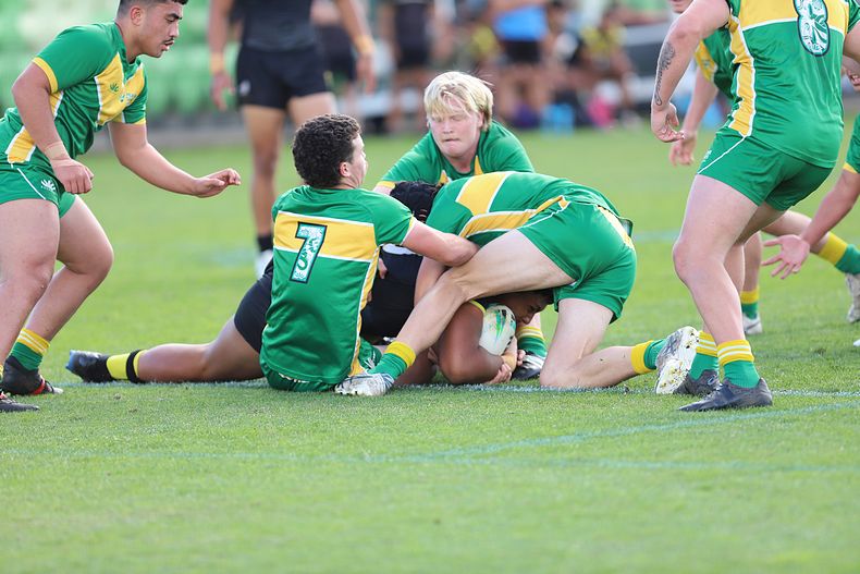 Peter Mulholland Schoolboy Cup Rnd 3 HUNTER SHS v BASS HS