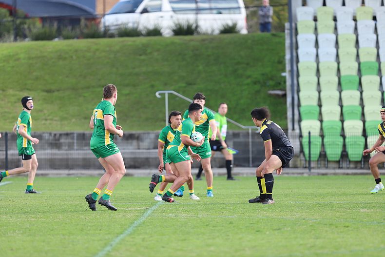 Peter Mulholland Schoolboy Cup Rnd 3 HUNTER SHS v BASS HS