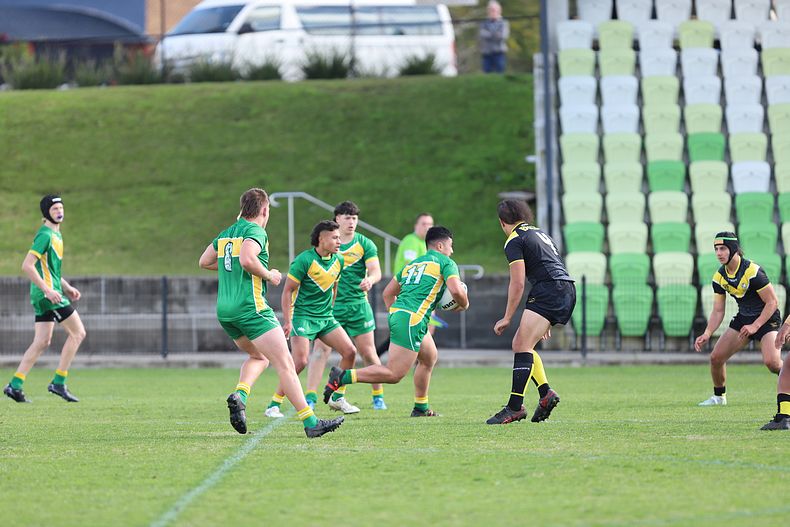 Peter Mulholland Schoolboy Cup Rnd 3 HUNTER SHS v BASS HS
