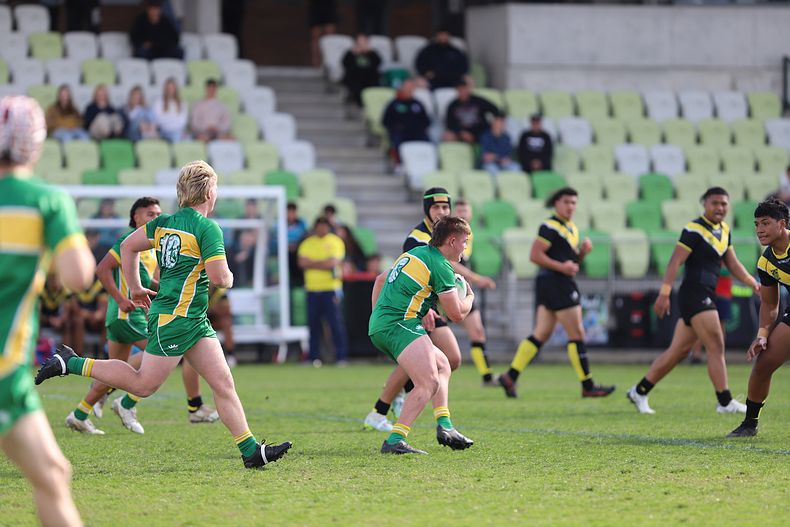 Peter Mulholland Schoolboy Cup Rnd 3 HUNTER SHS v BASS HS