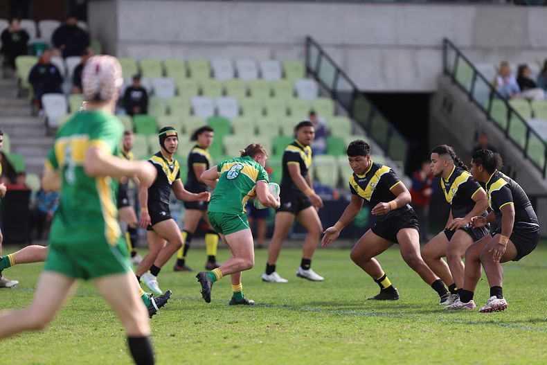 Peter Mulholland Schoolboy Cup Rnd 3 HUNTER SHS v BASS HS