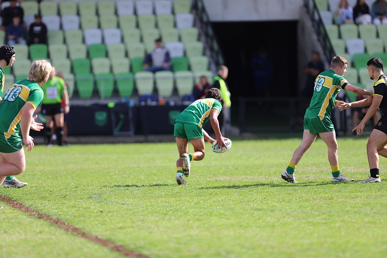 Peter Mulholland Schoolboy Cup Rnd 3 HUNTER SHS v BASS HS