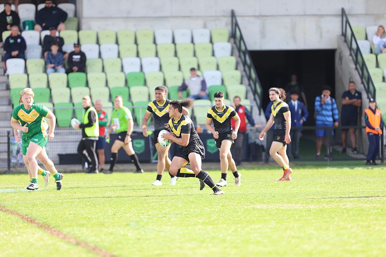 Peter Mulholland Schoolboy Cup Rnd 3 HUNTER SHS v BASS HS