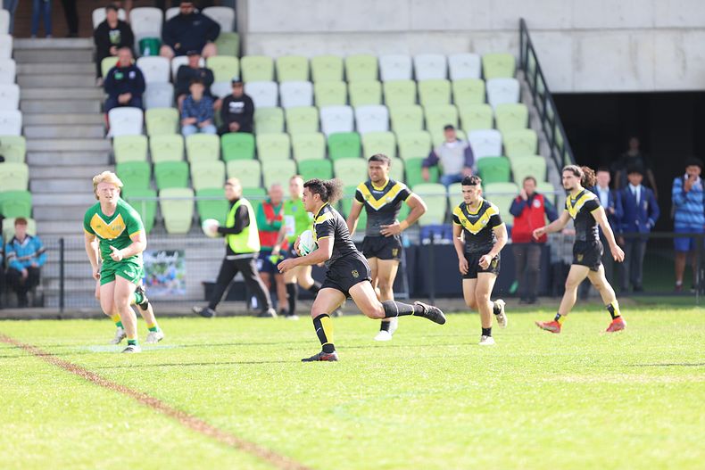 Peter Mulholland Schoolboy Cup Rnd 3 HUNTER SHS v BASS HS