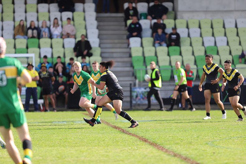 Peter Mulholland Schoolboy Cup Rnd 3 HUNTER SHS v BASS HS