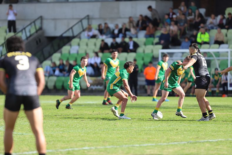 Peter Mulholland Schoolboy Cup Rnd 3 HUNTER SHS v BASS HS
