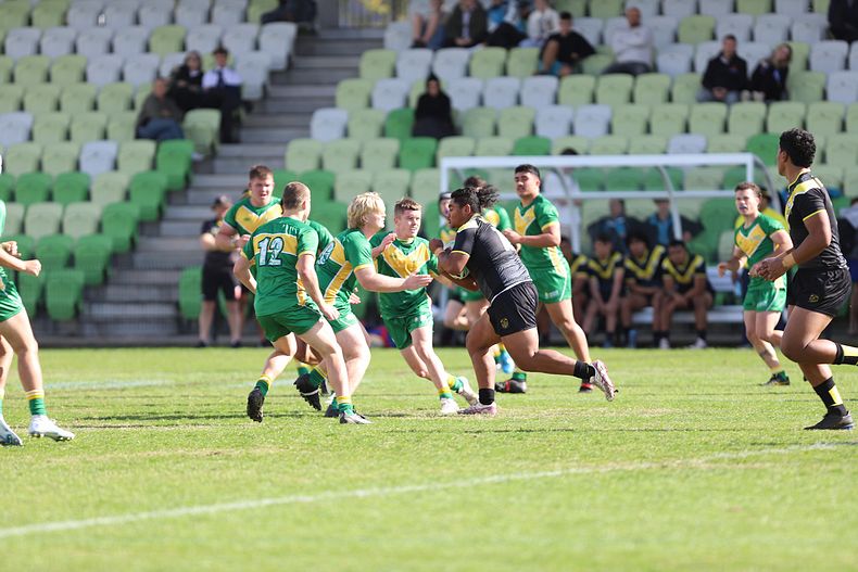 Peter Mulholland Schoolboy Cup Rnd 3 HUNTER SHS v BASS HS