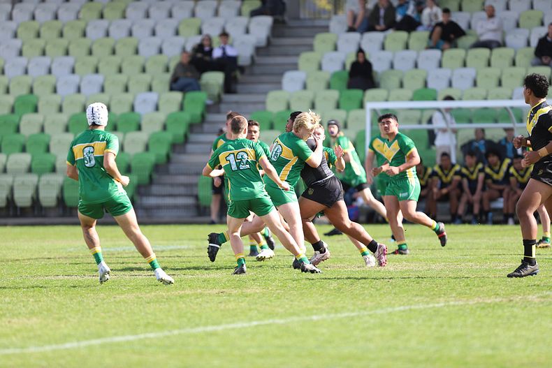 Peter Mulholland Schoolboy Cup Rnd 3 HUNTER SHS v BASS HS