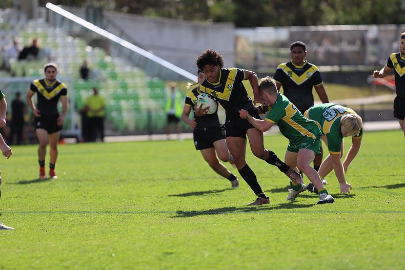 Peter Mulholland Schoolboy Cup Rnd 3 HUNTER SHS v BASS HS