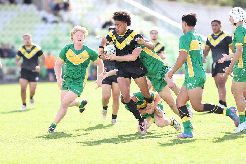 Peter Mulholland Schoolboy Cup Rnd 3 HUNTER SHS v BASS HS