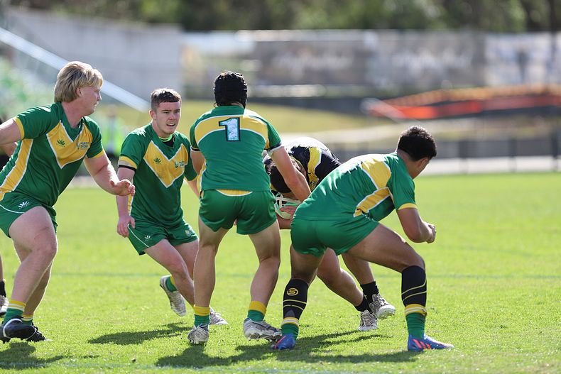 Peter Mulholland Schoolboy Cup Rnd 3 HUNTER SHS v BASS HS