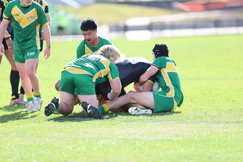 Peter Mulholland Schoolboy Cup Rnd 3 HUNTER SHS v BASS HS