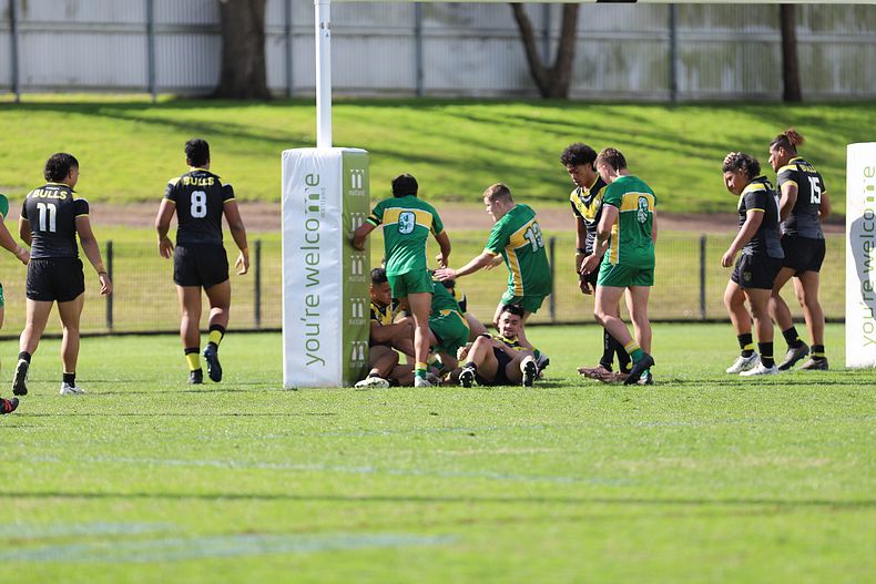 Peter Mulholland Schoolboy Cup Rnd 3 HUNTER SHS v BASS HS