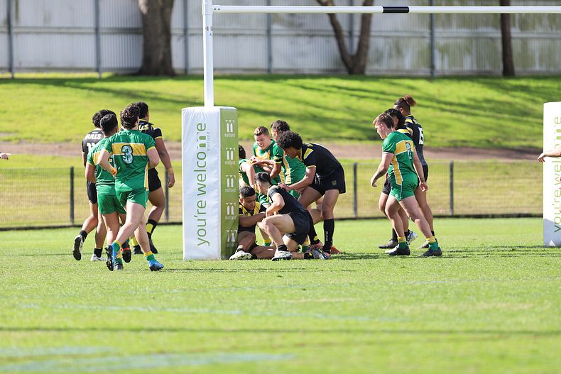 Peter Mulholland Schoolboy Cup Rnd 3 HUNTER SHS v BASS HS