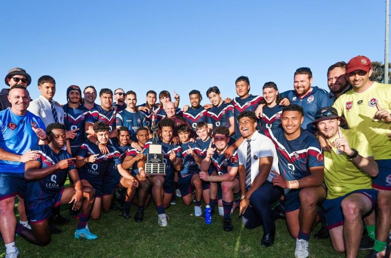 Ipswich SHS are the 2022 Langer Cup Champions Picture Nigel Hallett