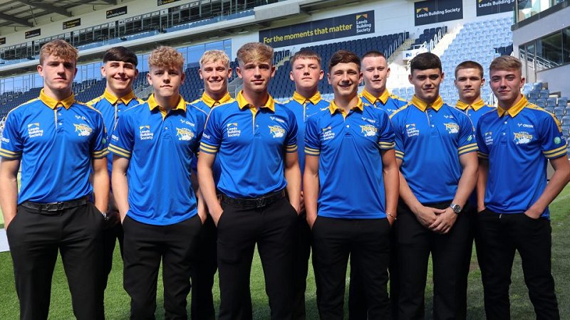 Meet Leeds Rhino's 2023 Aacademy signings (Photo - Leeds Rhinos Media)