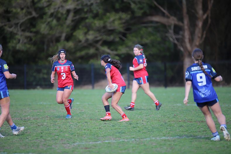 NSWCHS U16 Girls Day 1 Southern v Sydney RED