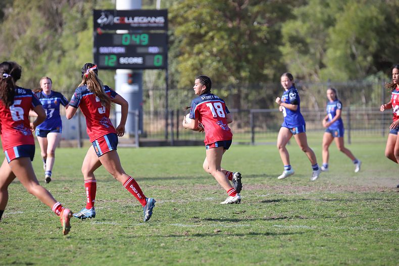 NSWCHS U16 Girls Day 1 Southern v Sydney RED
