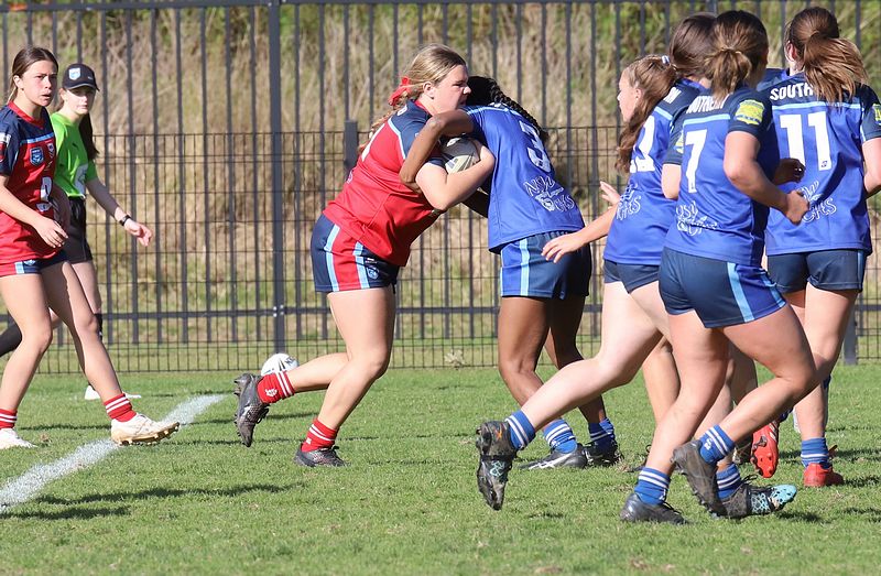 NSWCHS U16 Girls Day 1 Southern v Sydney RED
