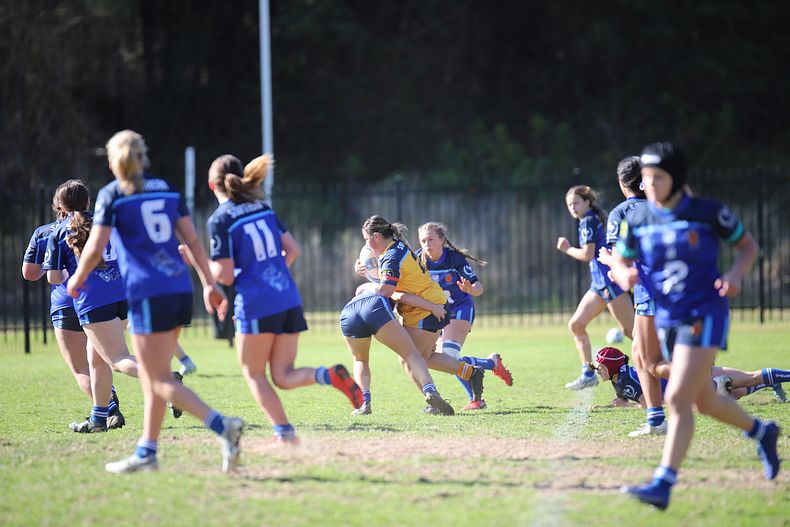 NSWCHS U16 Girls Day 1 Sydney Gold v Southern