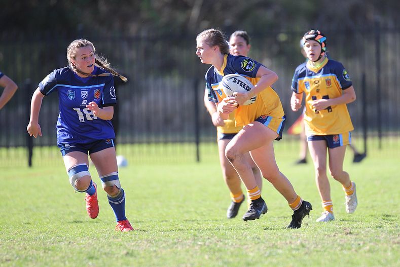 NSWCHS U16 Girls Day 1 Sydney Gold v Southern