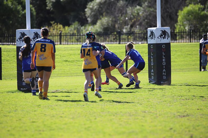 NSWCHS U16 Girls Day 1 Sydney Gold v Southern