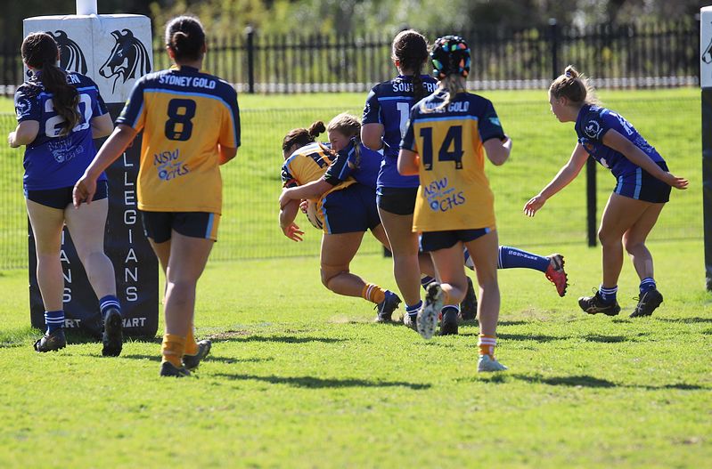 NSWCHS U16 Girls Day 1 Sydney Gold v Southern