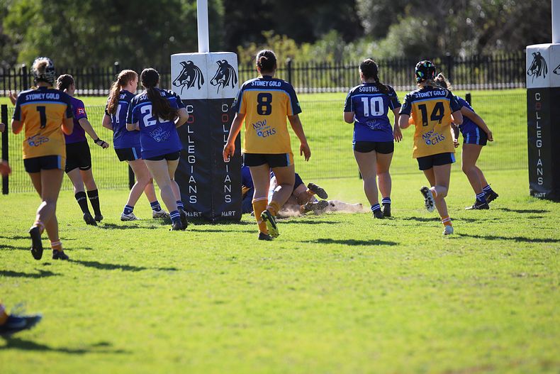 NSWCHS U16 Girls Day 1 Sydney Gold v Southern