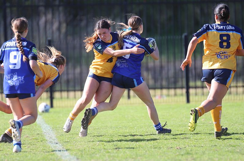 NSWCHS U16 Girls Day 1 Sydney Gold v Southern