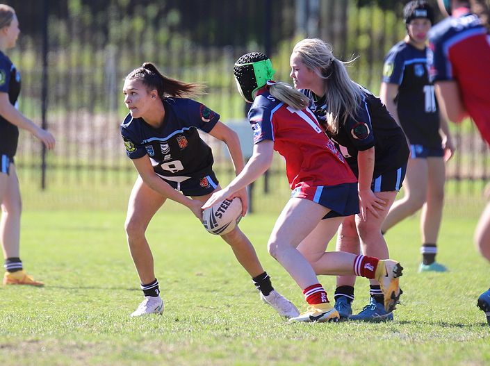 NSWCHS U16 Girls Day 1 Sydney Red v Western