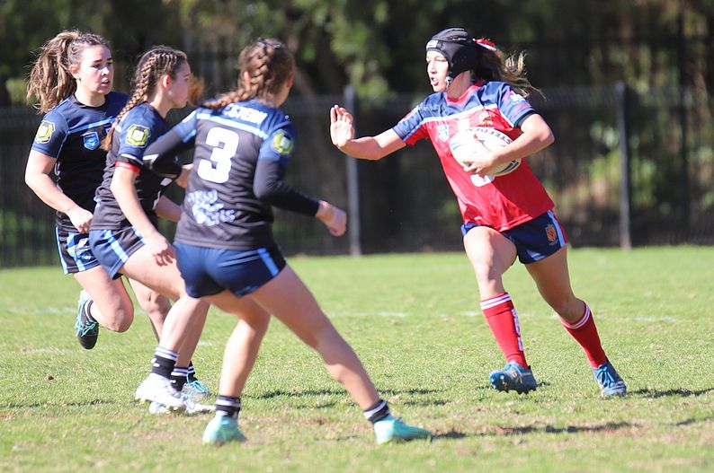 NSWCHS U16 Girls Day 1 Sydney Red v Western