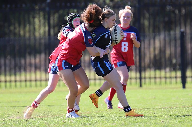 NSWCHS U16 Girls Day 1 Sydney Red v Western